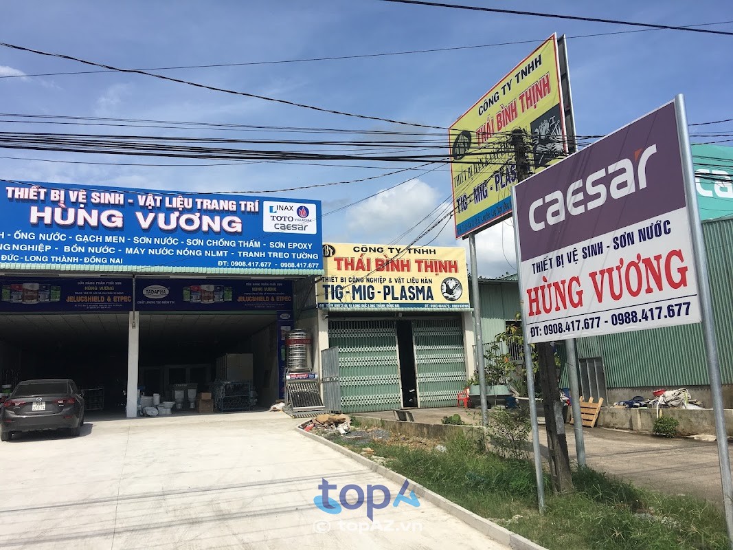 Thiết bị vệ sinh Sơn nước Cửa công nghiệp Hùng Vương