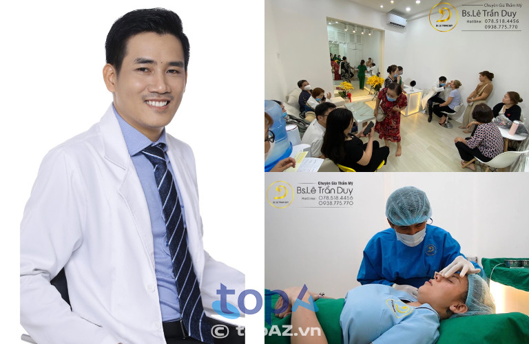 Bác sĩ Lê Trần Duy trực tiếp thăm khám và thực hiện