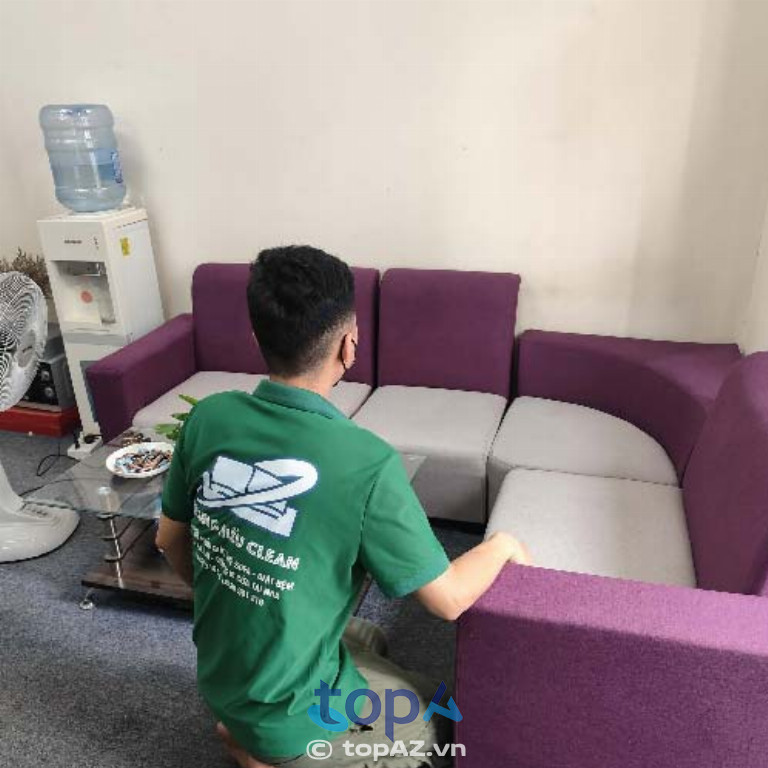 Trung Hiếu Clean giặt sofa, thảm, đệm, rèm