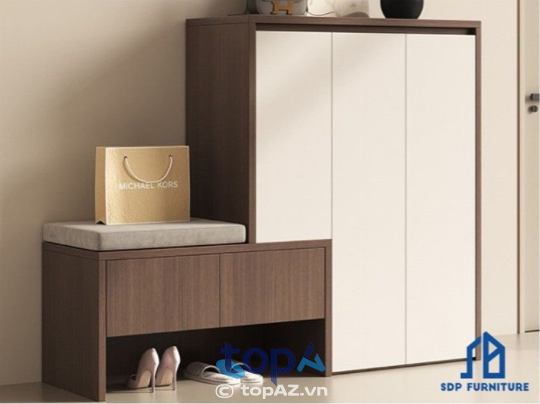 Tủ Giày Cho Nhà Phố Giải Pháp
