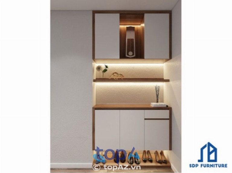 Tủ Giày Cho Nhà Phố Giải Pháp