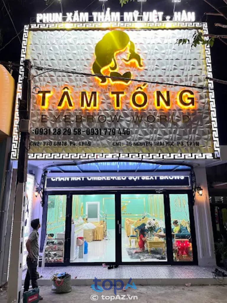 TÂM TỐNG Phun xăm thẩm mỹ Tây Ninh