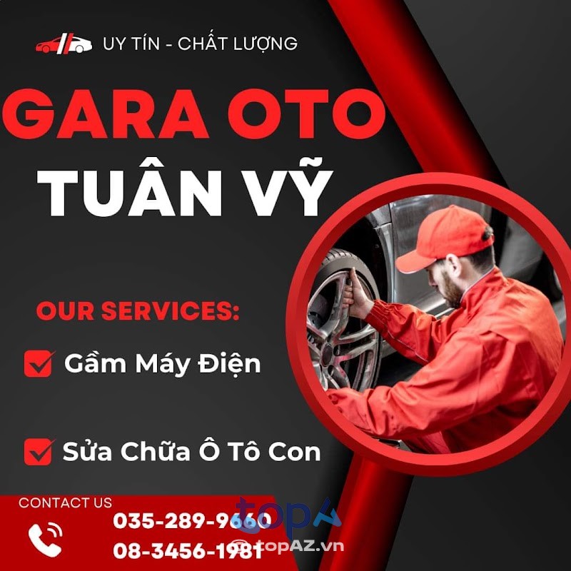 Gara ô tô Hùng Tuân Hoàng Vỹ