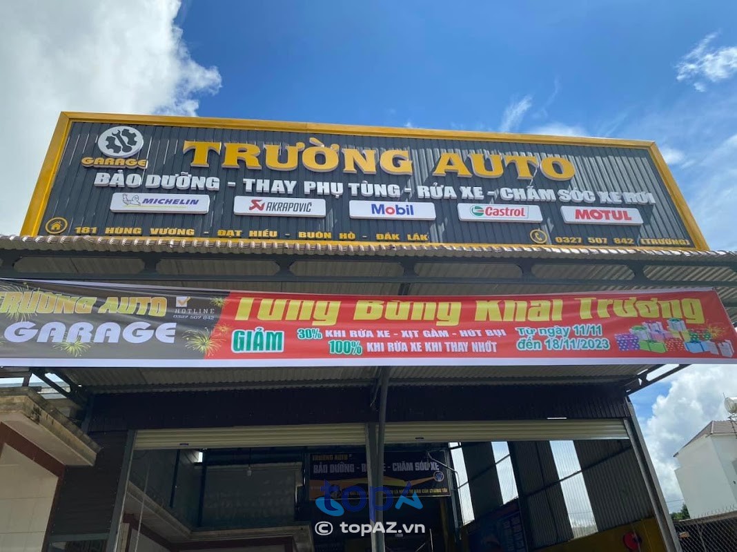 Gara Trường Auto tại Buôn Hồ Đắk Lắk
