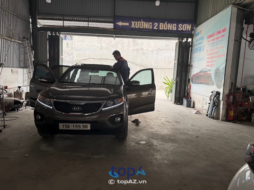 Gara sửa chữa ô tô Long Hải - gara sửa ô tô ở Hải Phòng