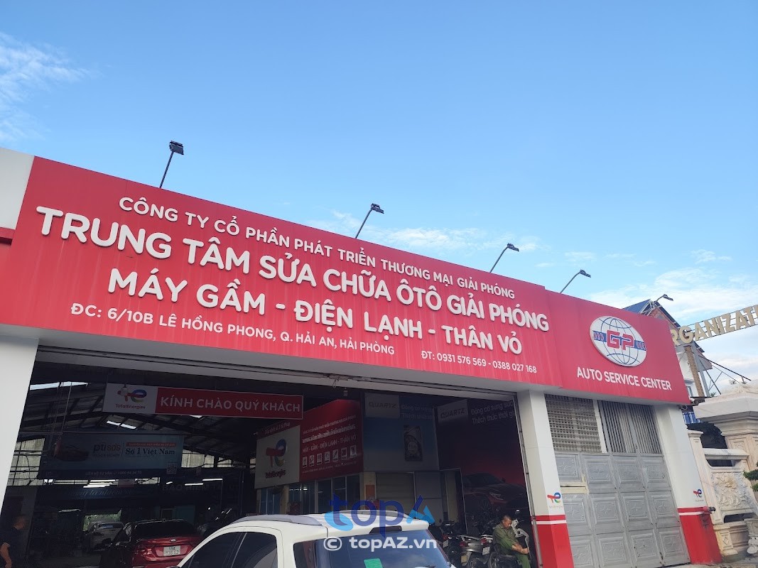 Gara Ô Tô Giải Phóng - Hải Phòng - gara sửa ô tô ở Hải Phòng