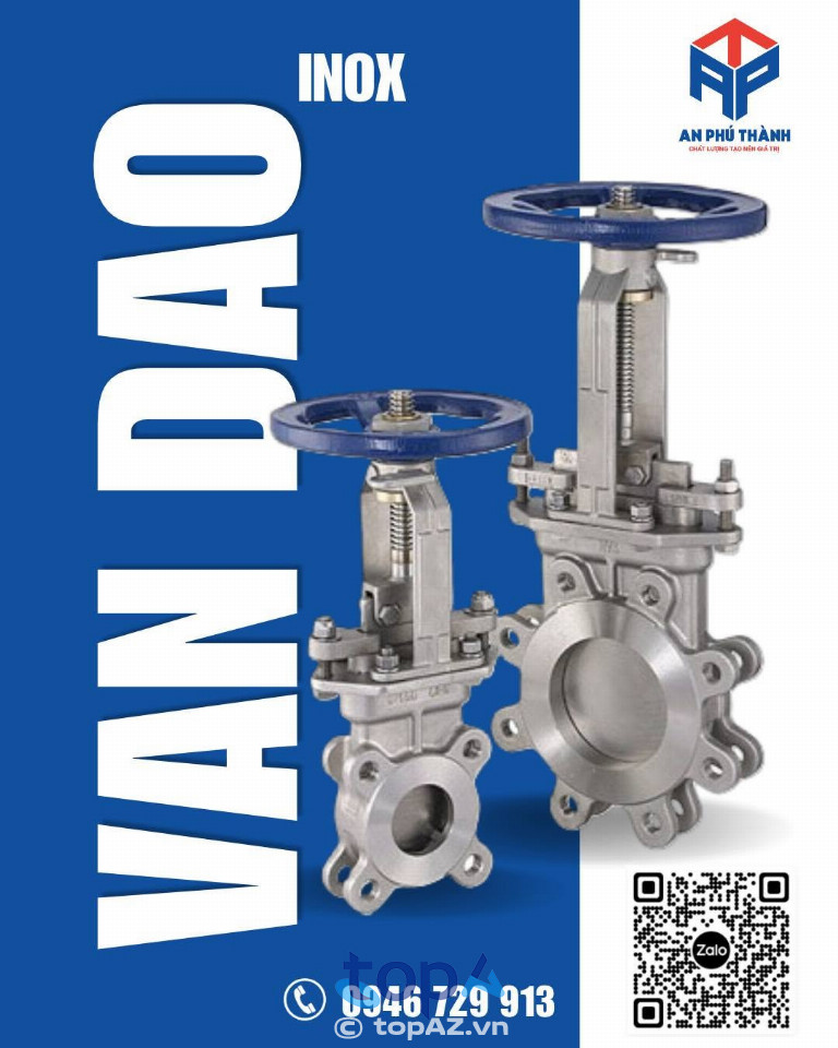An Phú Thành có đầy đủ các loại van và phụ kiện inox