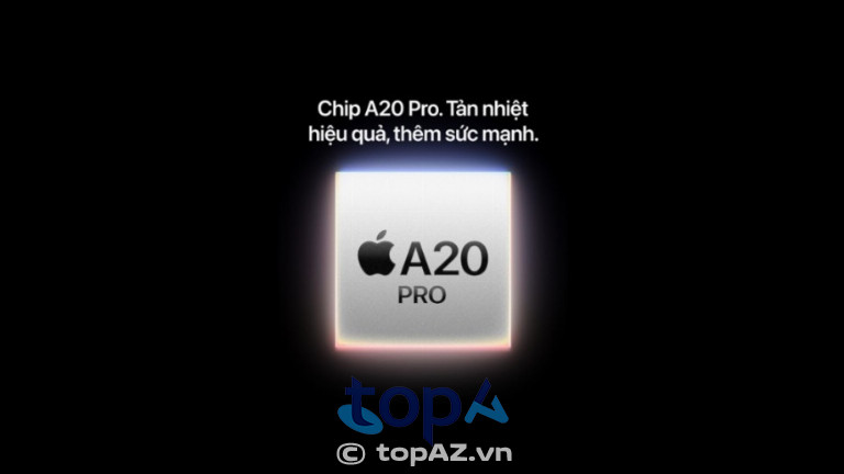 Chip A20 Pro đi cùng buồng hơi tản nhiệt thế hệ mới trên iPhone 18 Pro. Ảnh: Apple