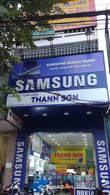 Cửa hàng điện thoại Thanh Sơn Quảng Ngãi