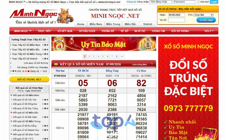Xổ số Minh Ngọc
