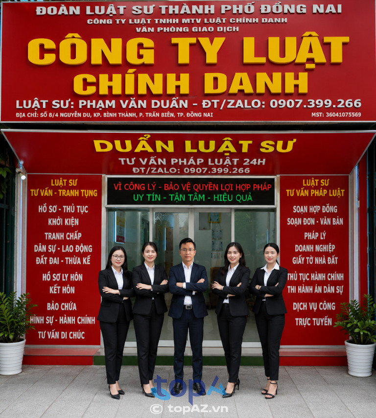 Luật sư phạm văn duẩn Công ty Luật TNHH Luật Chính Danh