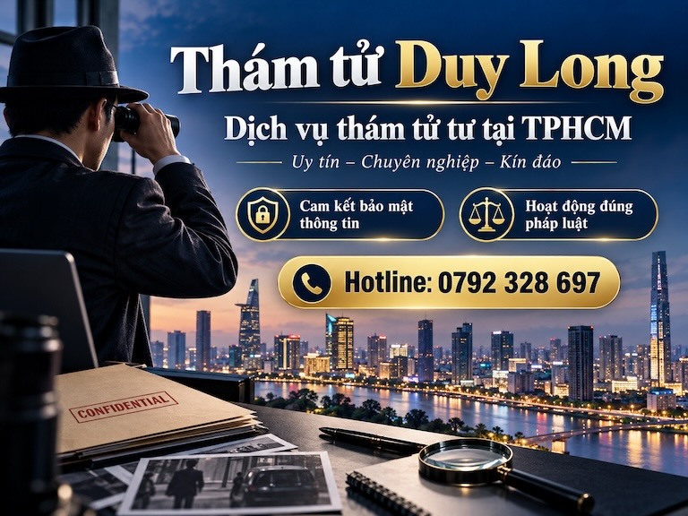 Top 10 Công ty dịch vụ thám tử tư tại TPHCM uy tín chuyên nghiệp