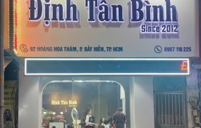 Định Tân Bình Hair Salon 92 hoàng hoa thám