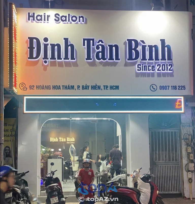Top 5 Salon làm tóc tại Q. Tân Bình đẹp, thợ chuyên môn cao