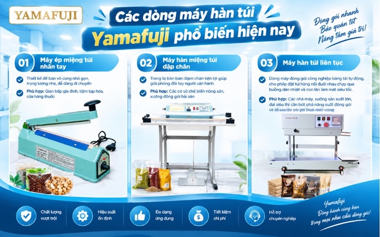 Máy Hàn Túi Yamafuji 