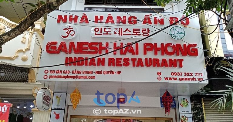 Ganesh Hải Phòng - Nhà hàng Ấn Độ