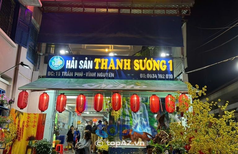 Quán Hải Sản Thanh Sương - nhà hàng ngon ở Khánh Hòa