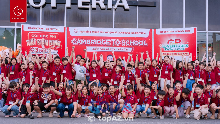 Cambridge Tiền Giang (CB Centres) được nhiều phụ huynh quan tâm nhờ chương trình học và các hoạt động dành cho trẻ.