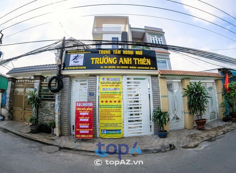 Hình ảnh thực tế Trung tâm Ngoại ngữ Trường Anh Thiên tại Đồng Nai