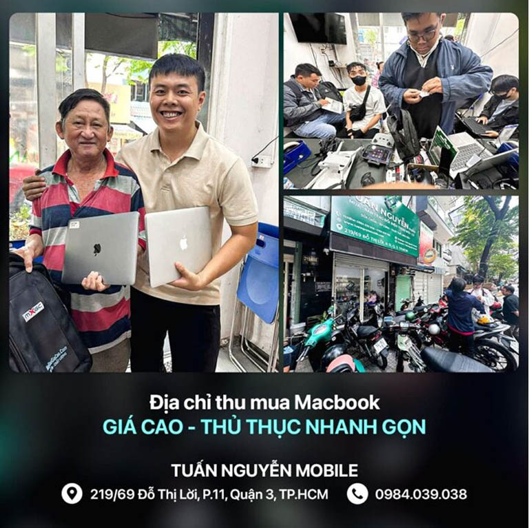 Tuấn Nguyễn Mobile thu mua macbook cũ